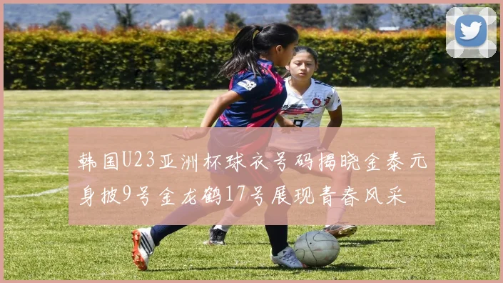韩国U23亚洲杯球衣号码揭晓金泰元身披9号金龙鹤17号展现青春风采